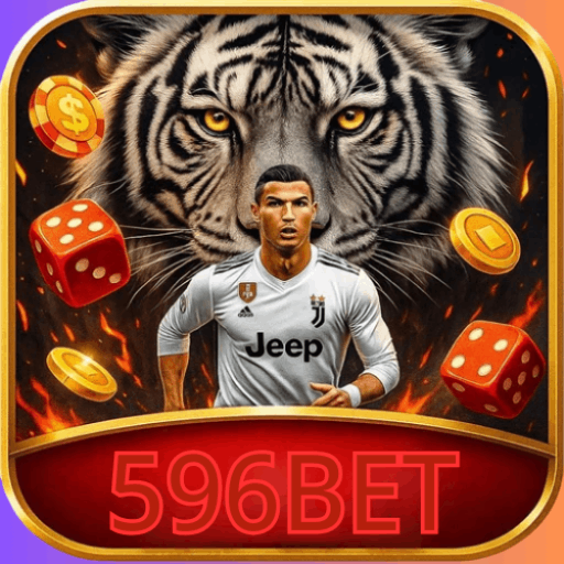 Imagem promocional da 596BET mostrando a plataforma e suas vantagens